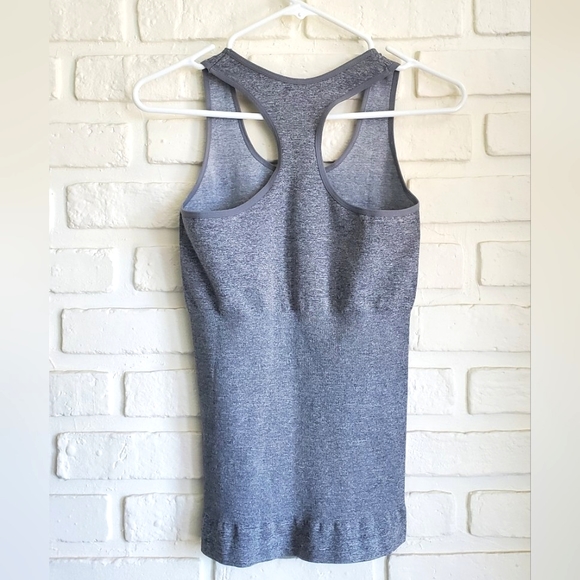 Skinnygirl Shapewear Racerback Tank Top Smothers & Shapers GRAY Size L - Picture 2 of 6